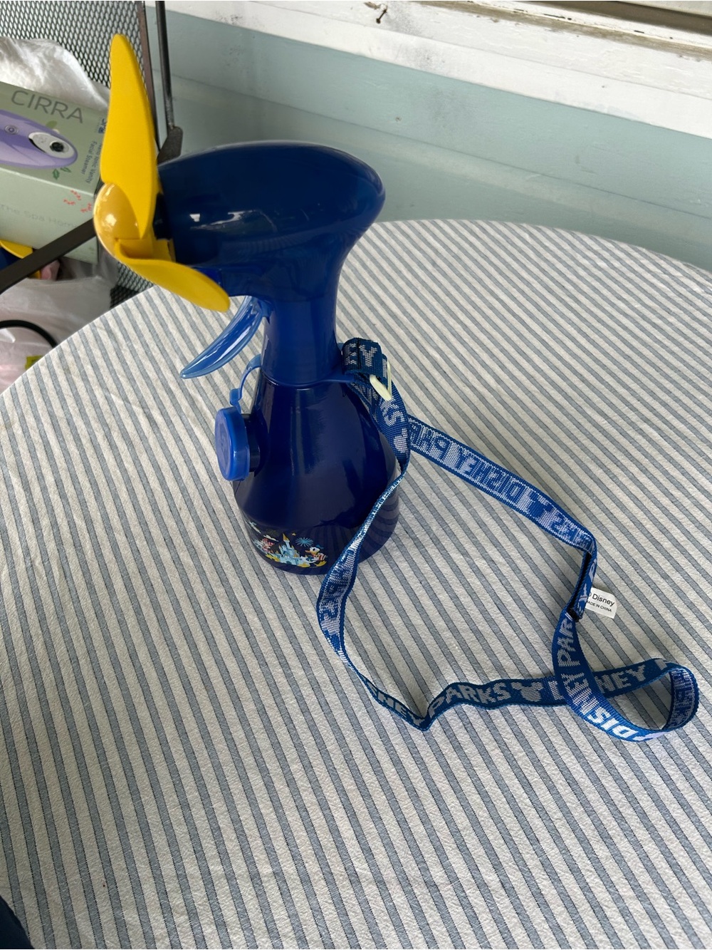 Walt Disney Parks Misting Water Spray Bottle Fan with Lanyard - Picture 6 of 11